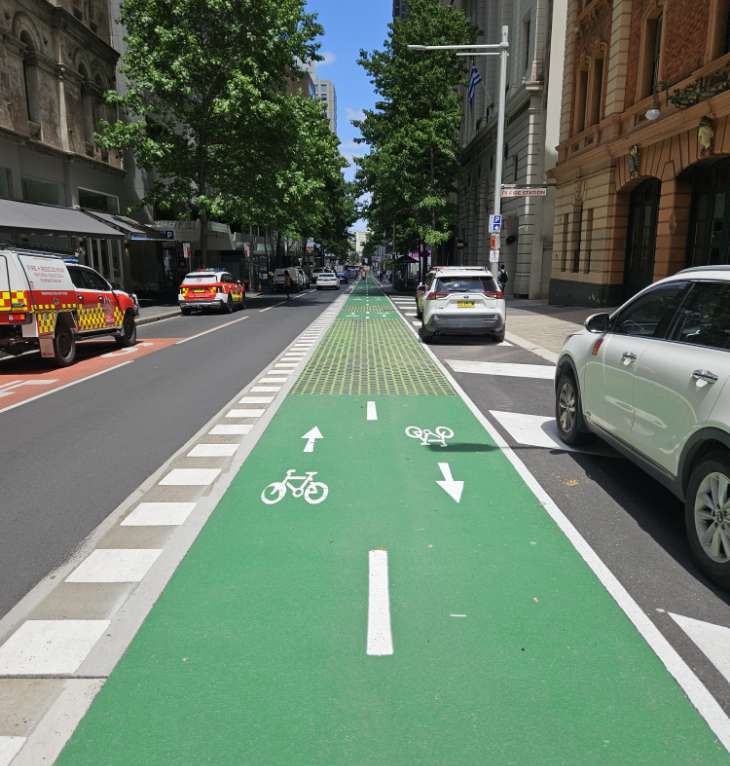 Castlereagh Street Cycleway & Public Domain