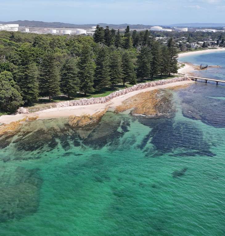 Kamay Revetment Wall